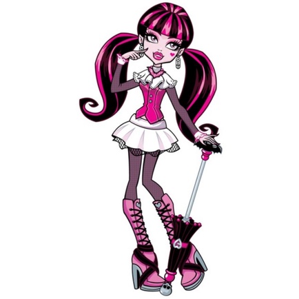 Heroes DRACULAURA Monster High Kostum Costume Cosplay