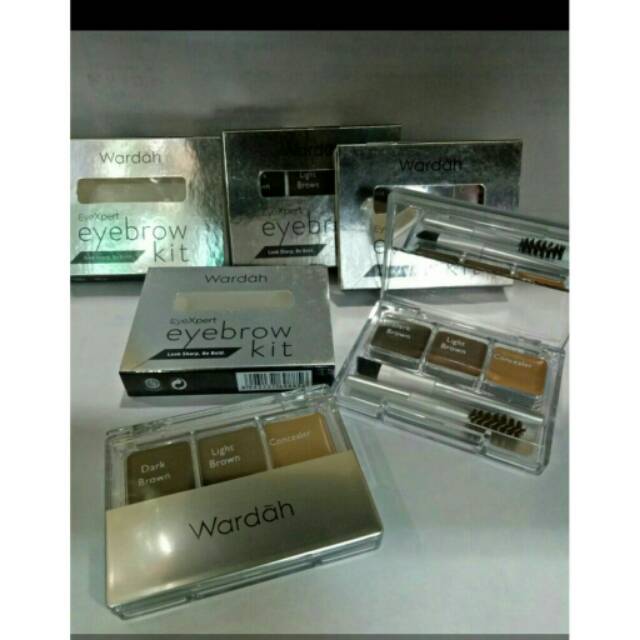 ☃Cutezz_Ching1☃Wardah Eyexpert Eyebrow Kit 4g - Eyebrow