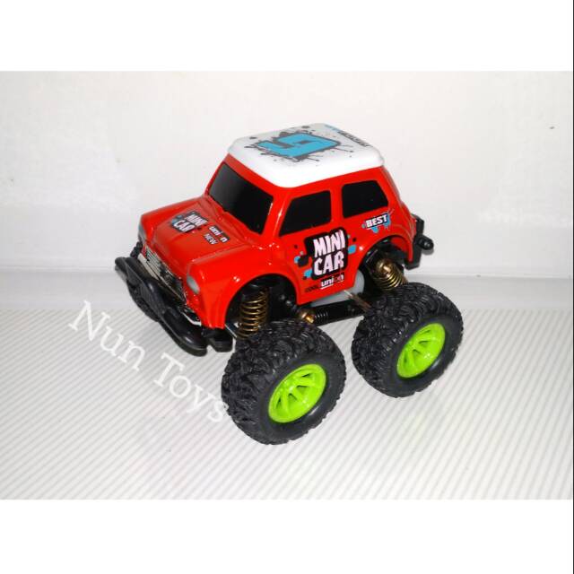 Diecast Mobil Mini Cooper BigFoot