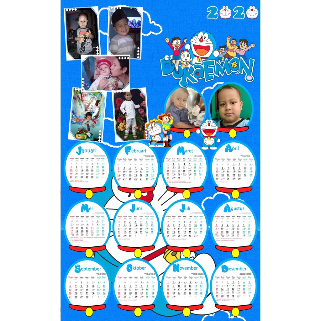 

Kalender 2020 Custom Doraemon