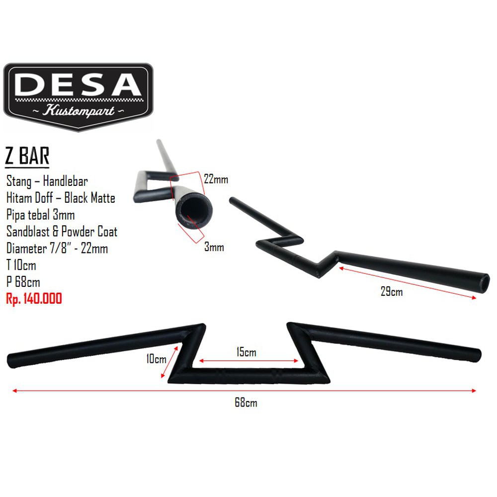 Stang Motor Custom Z Bar