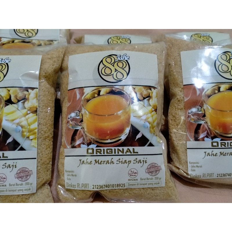 

BISA COD Jahe Merah 88 Instan 200gram (baca deskripsi)
