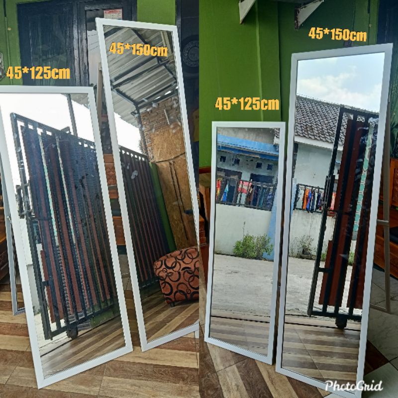 TERMURAH Kaca Cermin standing model frame,(Paling murah) BACA DESKRIPSI DULU