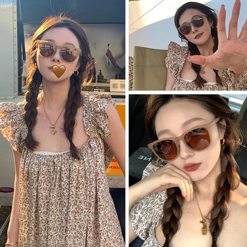 Super Online Kacamata Lipat Anti UV Sunglasses Foldable Gratis Tas Dan Kain Lap