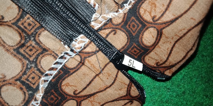 Ramabatik - (cod) Tunik Batik Wanita Lawasan Coklat Kekinian M Sampai Jumbo