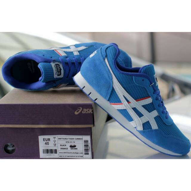 Asic onitsuka tiger cureo made in vietnam (bnib) biru