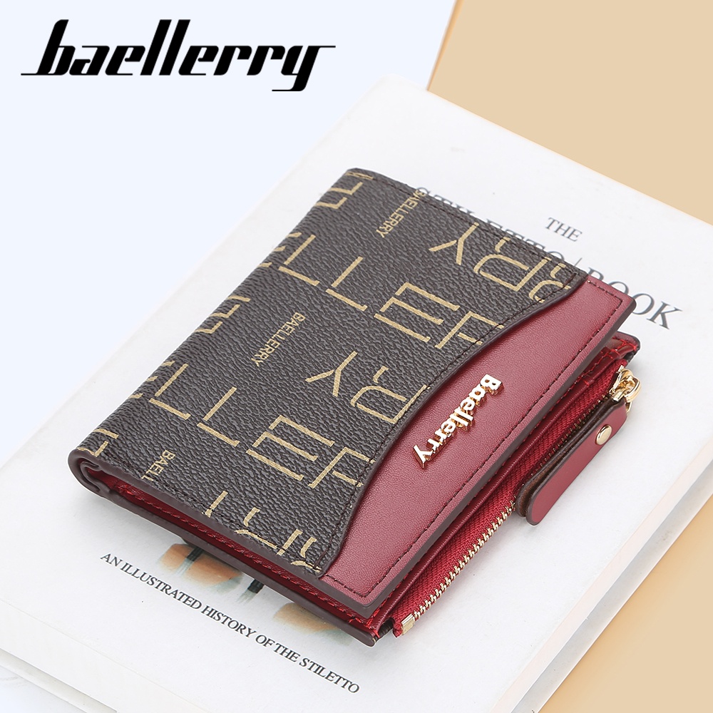 BAELLERRY N2505 Dompet Wanita Kecil Bahan Kulit PU Leather Premium WATCHKITE WKOS