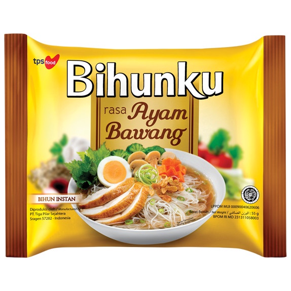 

soun-bihun- tps food bihunku kuah ayam bawang 55gr -bihun-soun.