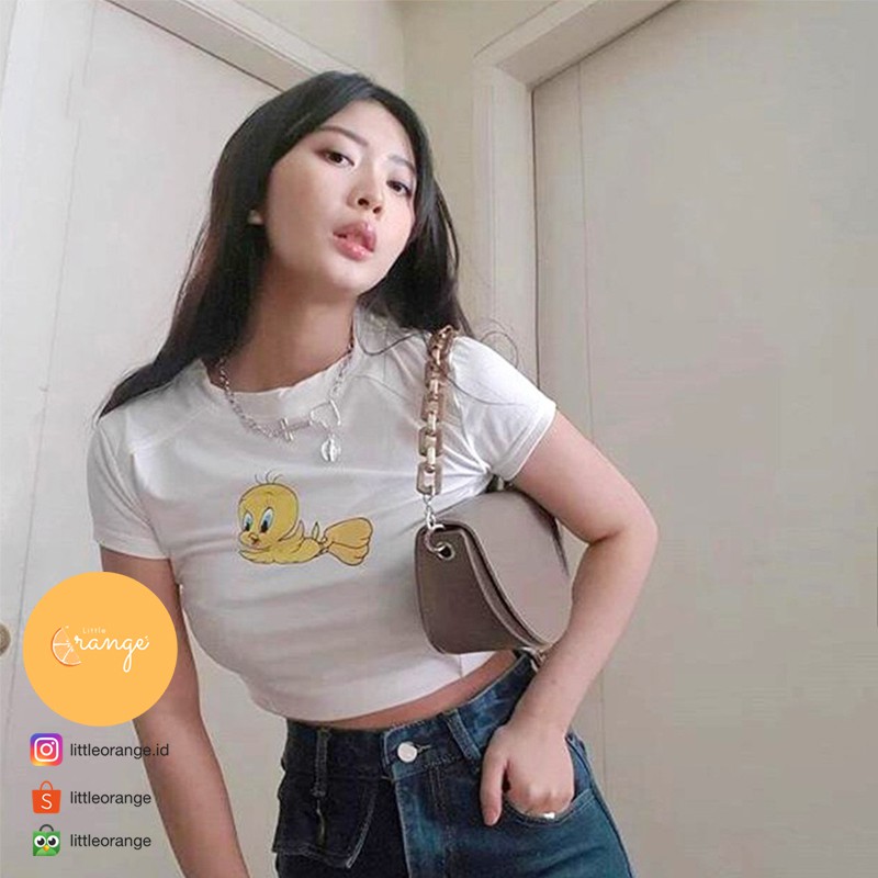 Tweety Crop top