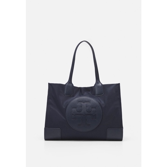 tory burch ella mini tote navy
