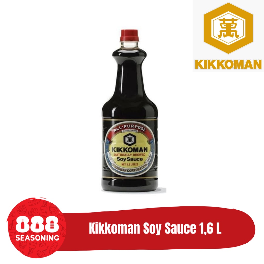 

KIKKOMAN SOY SAUCE/ SHOYU/ KECAP JEPANG 1,6 L