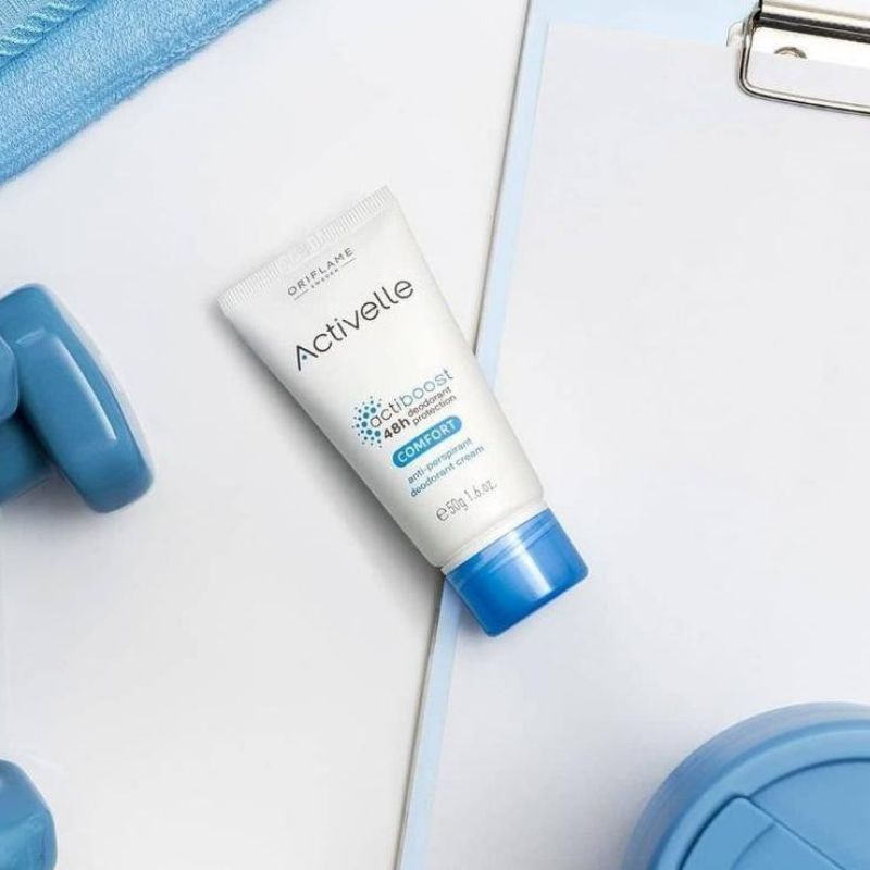 Activelle Comfort Anti-perspirant Deodorant Cream Biru