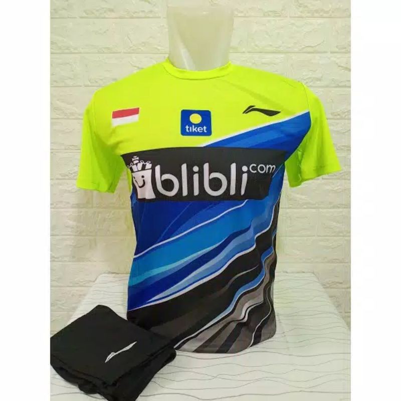 BAJU BADMINTON DEWASA/ SETELAN BADMINTON L151/ BULUTANGKIS LINING