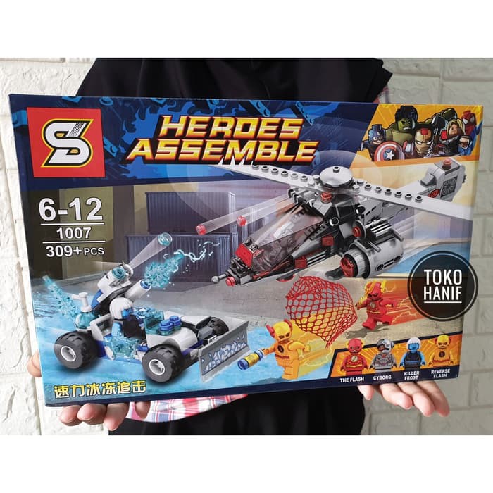 Lego The Flash, Cyborg, Killer Frost and Reverse Flash