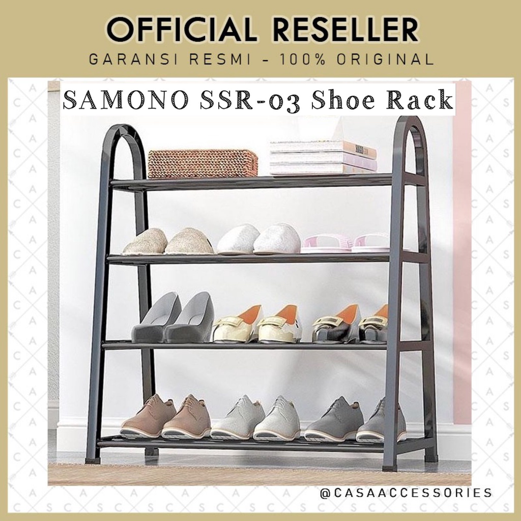 Samono SSR-03 Shoe Rack Rak Tempat Sepatu Sandal Susun Minimalis