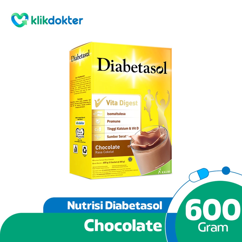

Diabetasol Chocolate 570gr