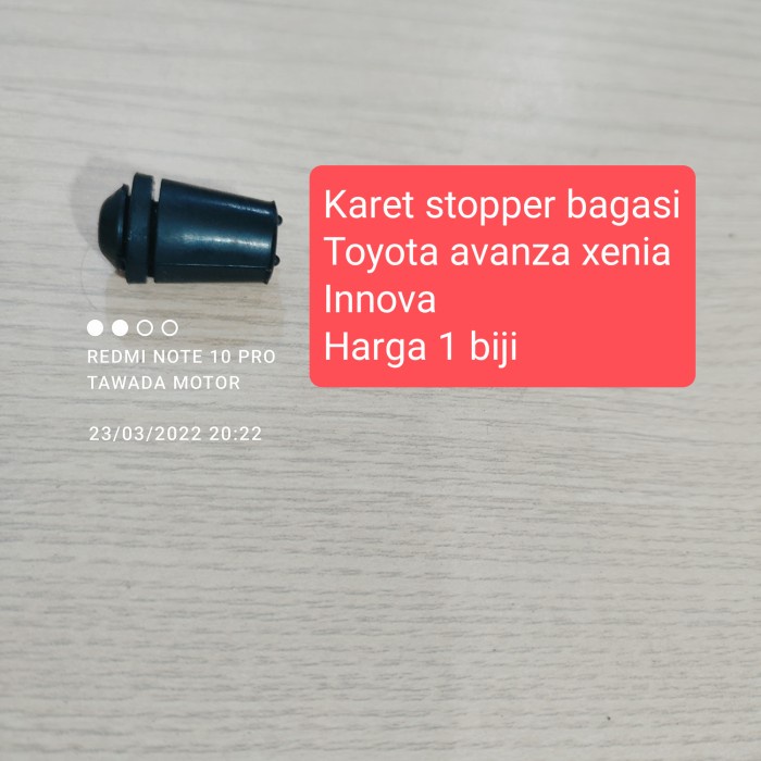 KARET STOPPER PINTU BAGASI AVANZA XENIA INNOVA