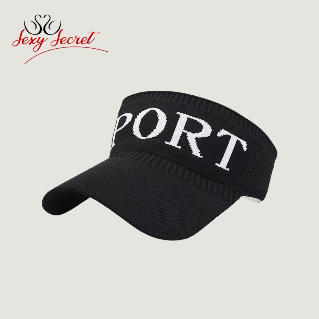 SEXY SECRET TP945 Topi Cap Golf Senam Pantai Import Korea Rajut Karet olahraga Sport