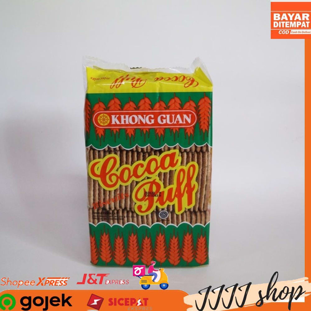 

Khong Guan Cocoa Puff Biskuit Snack Rasa Kelapa 330 gr