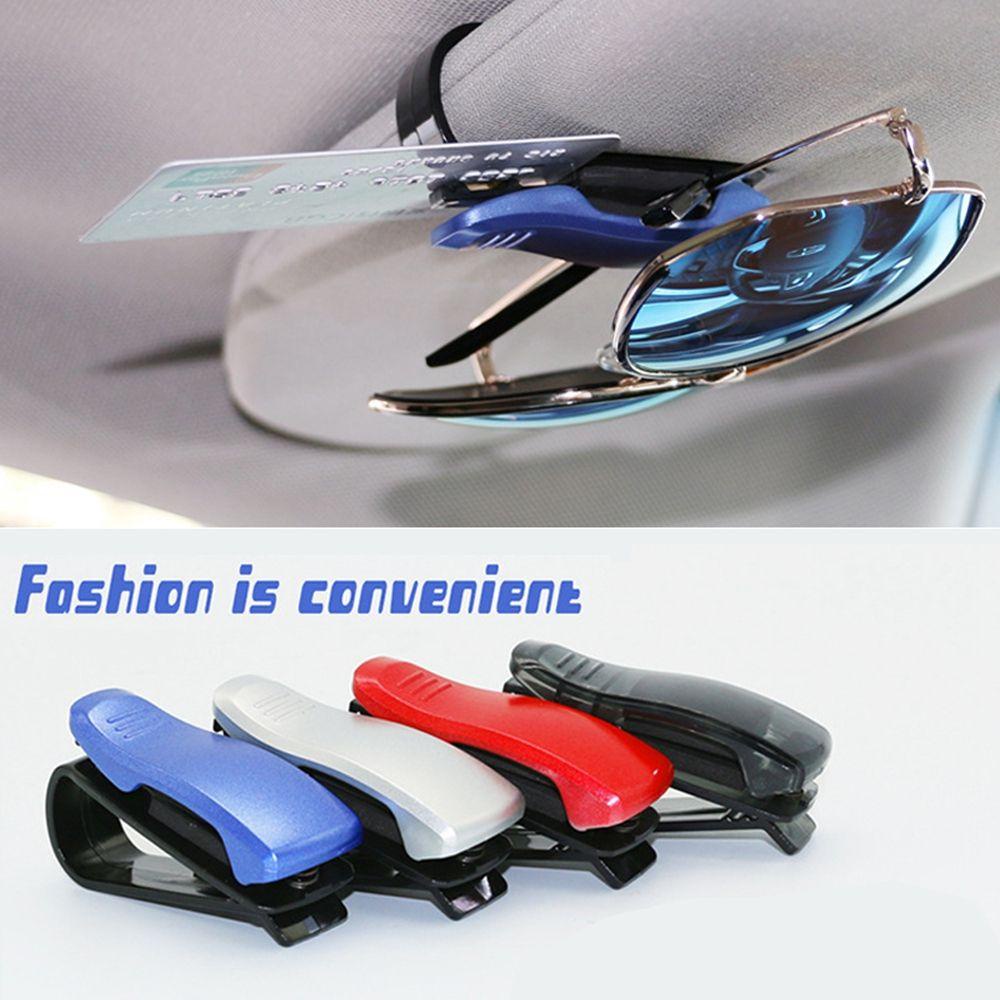 Suyo Car Sunglasses Holder Penjepit Kartu Tiket Otomatis Universal