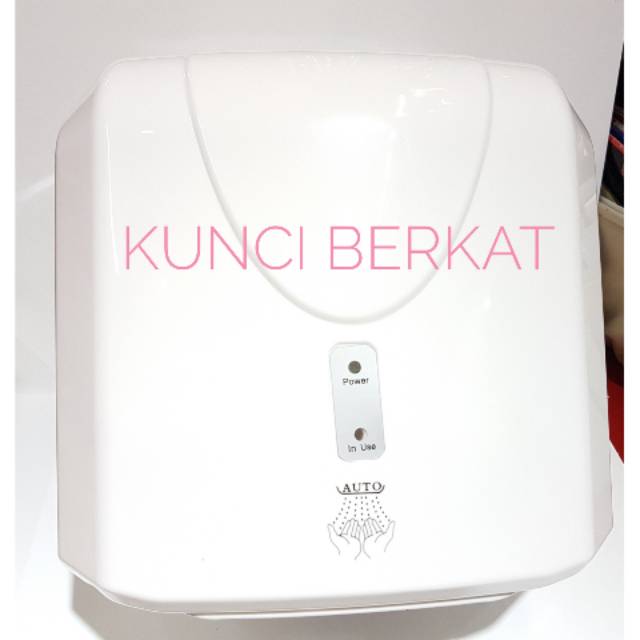 Hand Dryer/Pengering Tangan/Sensor/Automatic/Otomatis/Tombol On Off/Minimalis/Mzm/501 A