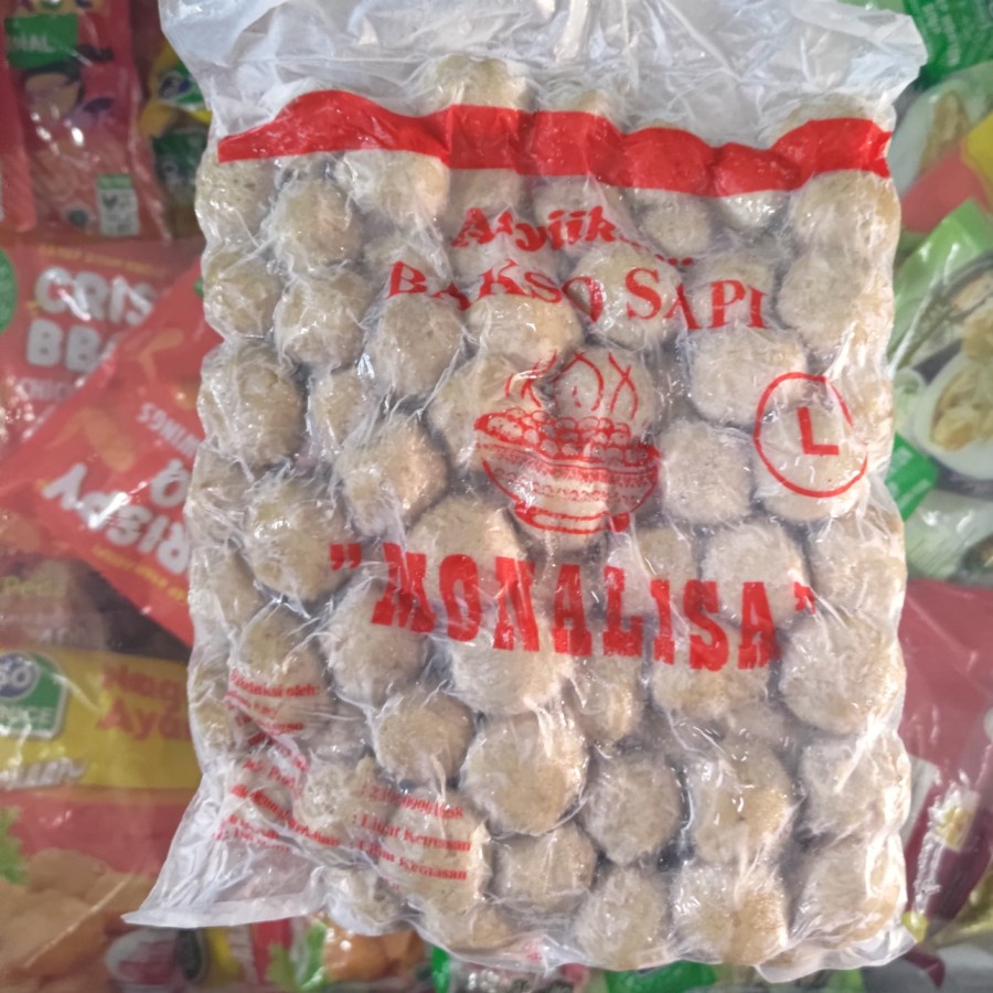 

Monalisa bakso sapi L isi 100