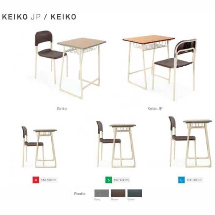 CHITOSE KEIKO-JP ( SET KURSI & MEJA SEKOLAH )
