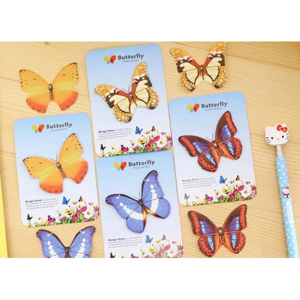 

Baru Sticky Notes Motif Kupu-Kupu (15 Lembar)