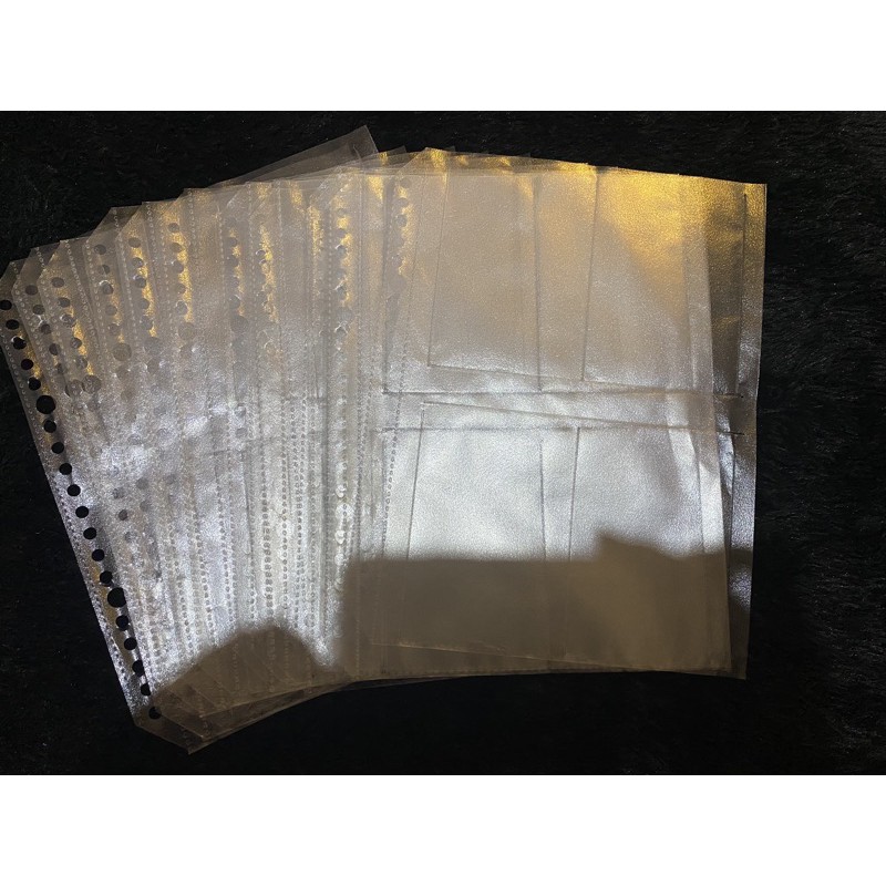 Custom Sleeve Photocard A5 4 pocket (15lembar)