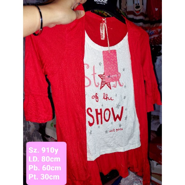 11.11 TERMURAH Atasan Anak Cwe EXIT GIRLS ORIGINAL_Mix Model TerUnyuuu