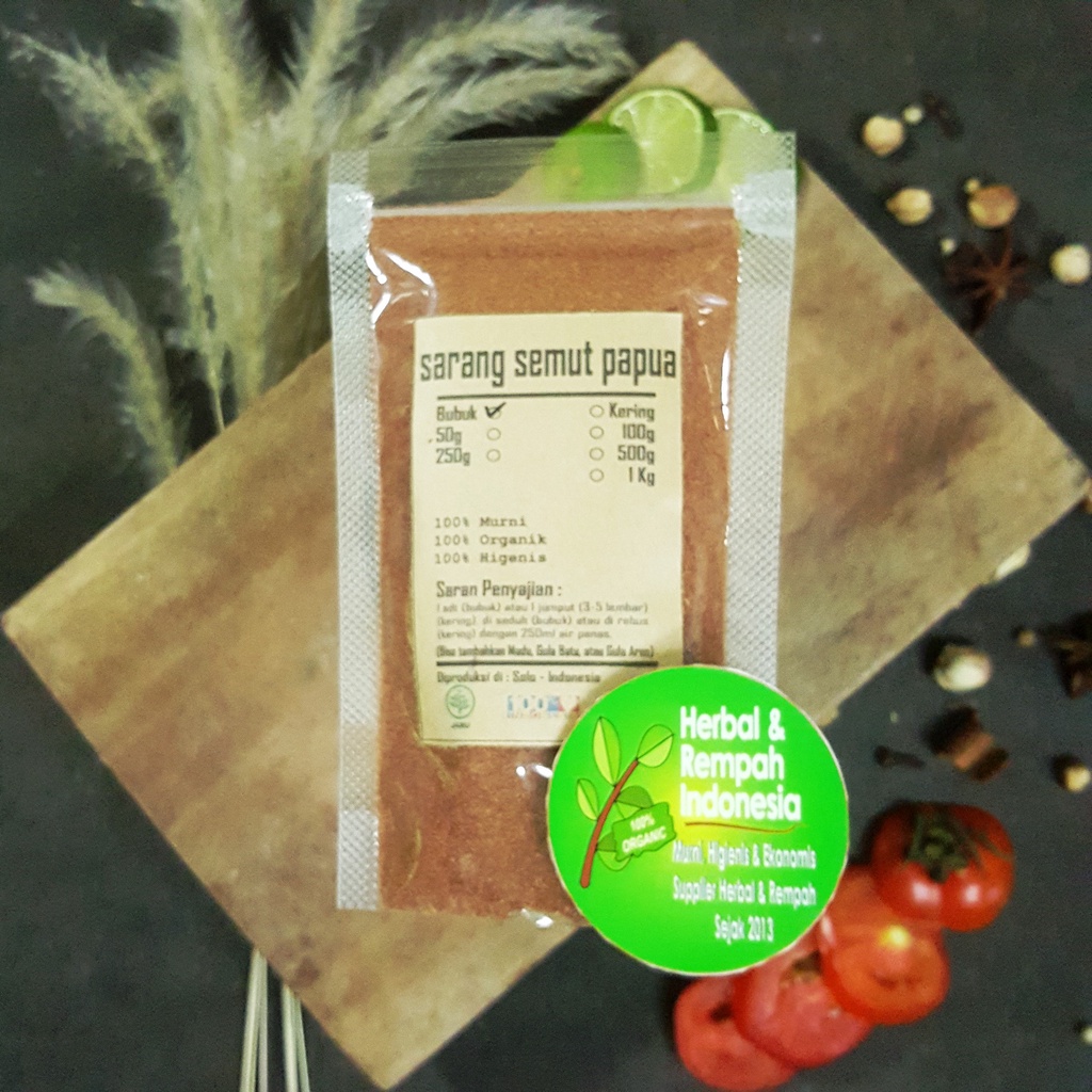

Sarang Semut Papua Bubuk - 50 GR / REMPAH / JSR / 100% MURNI