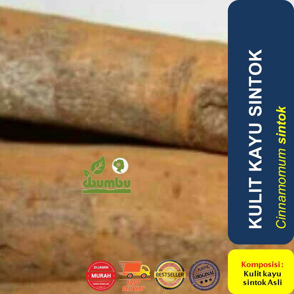 

Kulit Kayu Sintok kering kemasan 1000 gram