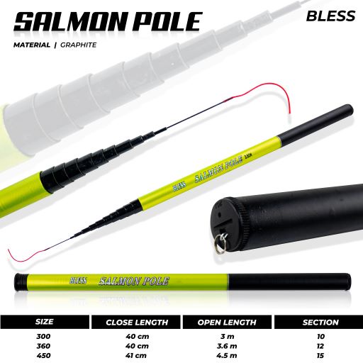 JORAN TEGEK BLESS SALMON POLE