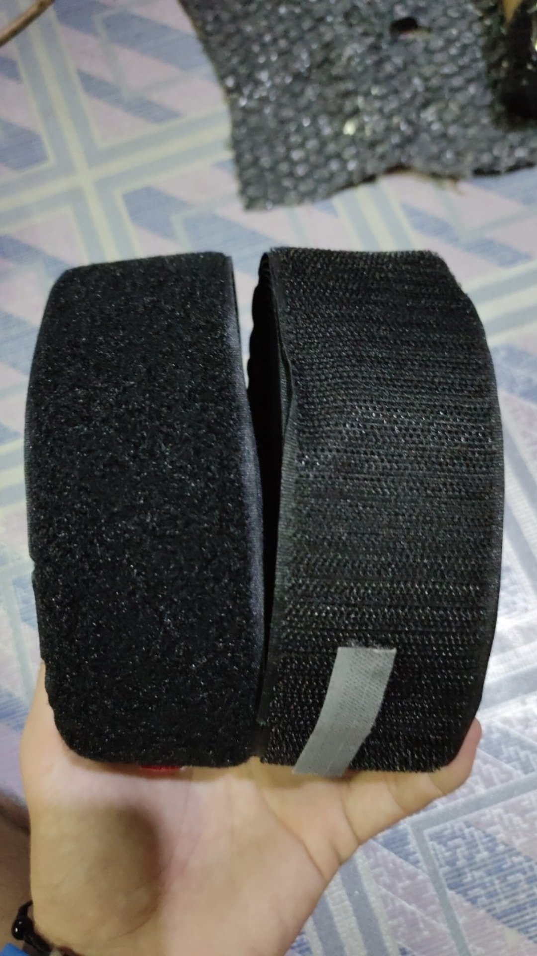 Velcro Tape 5 Cm / Perepet / Kretekan / Perekat / Hook And Loop .