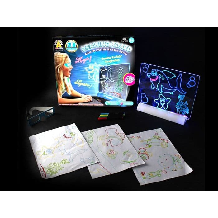 Trend-Magic Drawing Board 3D - Papan Tulis 3 Dimensi