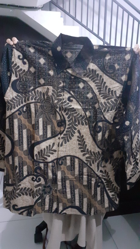 Couple Batik 1013 -  Batik Pesta Kondangan Batik Set Brokat Pekalongan