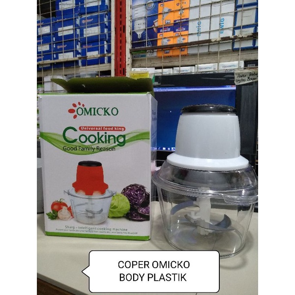 BLENDER COPER GILING DAGING OMICKO BODY BESI &amp; STAINLISS