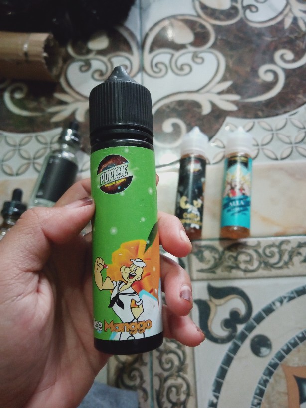 Li0uid Isi Botol 60 Ml Merek Popeye Rasa