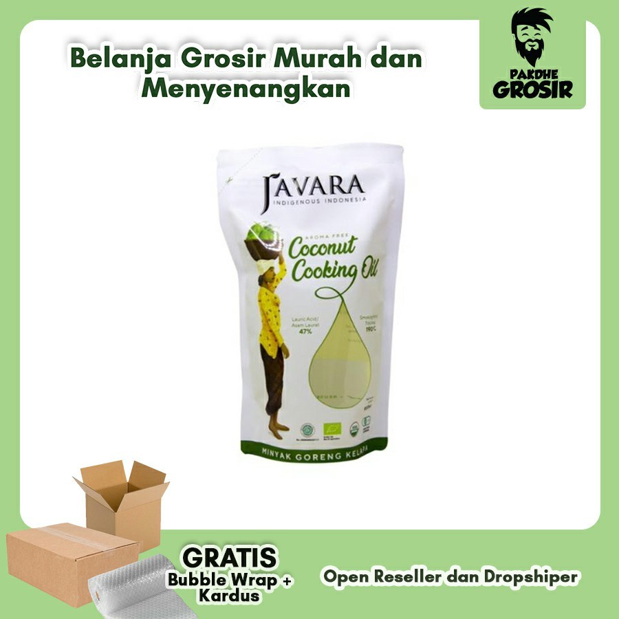 

Ready Stok - Javara Coconut Cooking Oil 1800 ml / Minyak Goreng Sehat