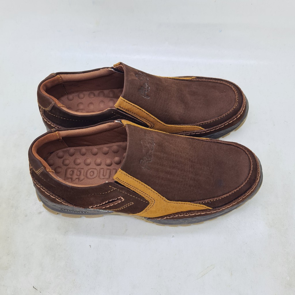 Sepatu KULIT slip-on casual Finotti FN17-04