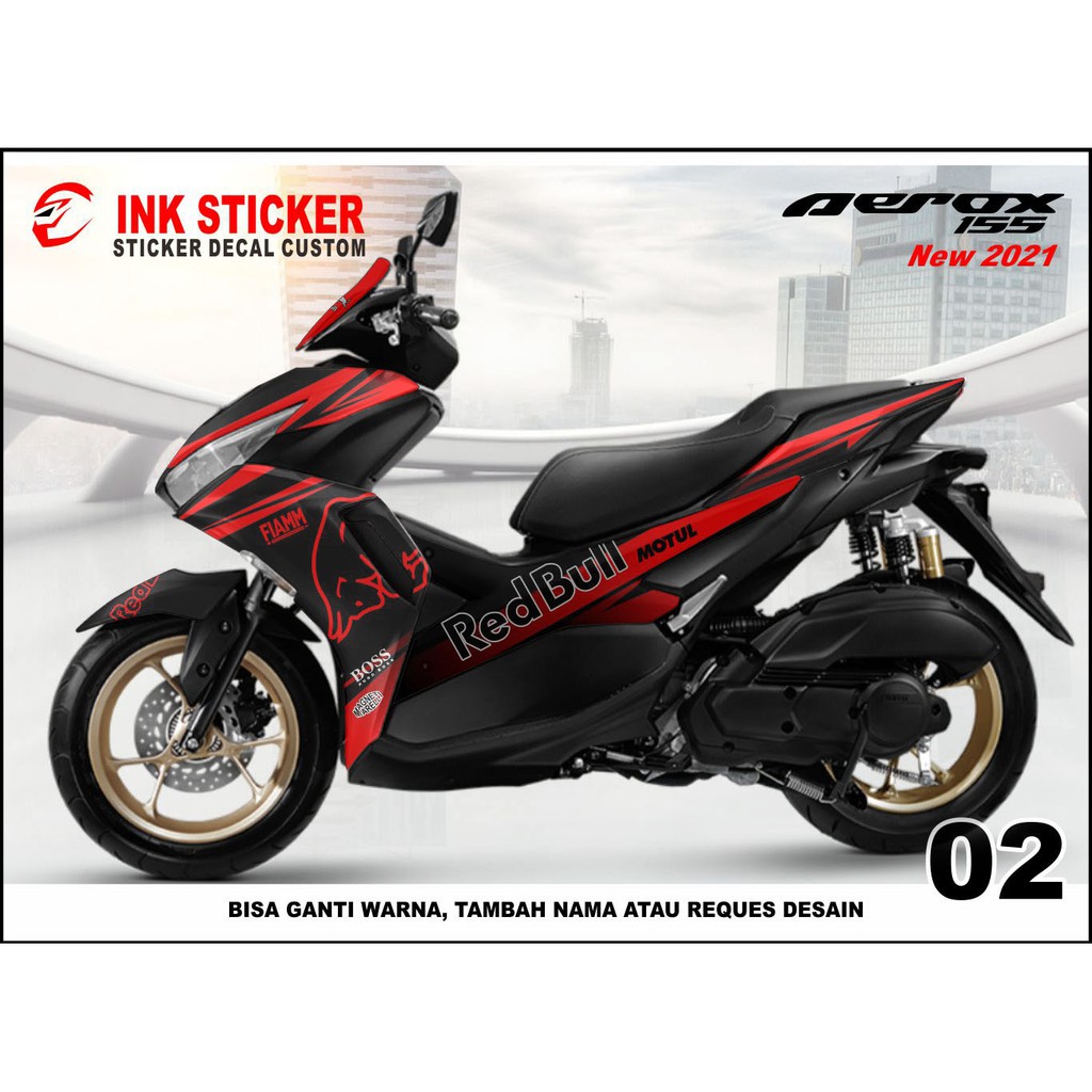 Sticker Decal Aerox 2021 02 Fullbody