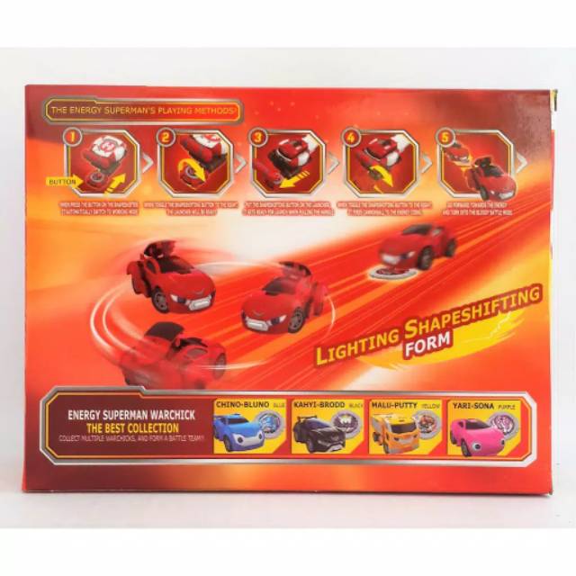 Mainan Power Battle Watch car