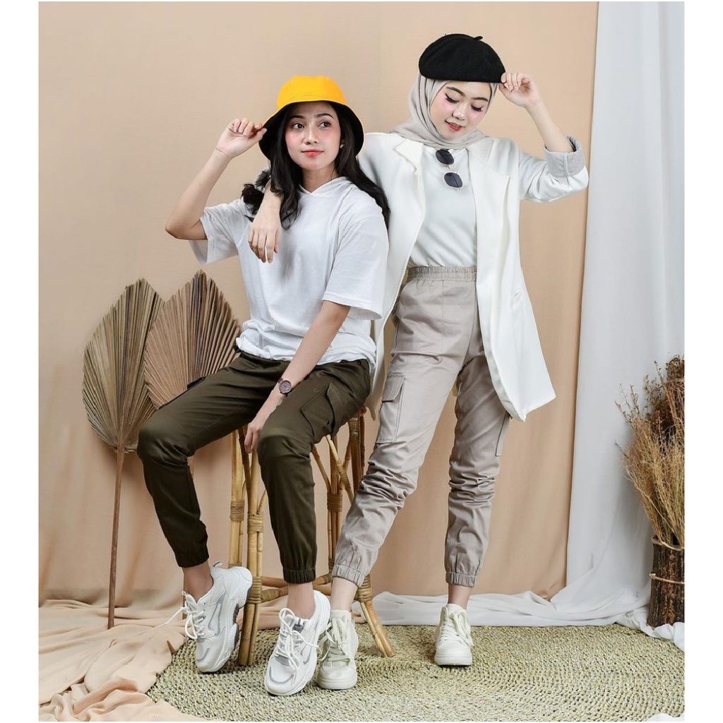 CELANA CARGO WANITA//CELANA BAGGY CARGO//WANITA CARGO