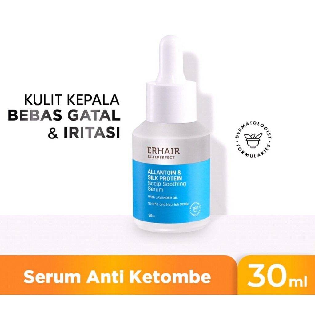 erha21 ERHAIR Scalperfect Allantoin &amp; Silk Protein Scalp Soothing Serum 30ml