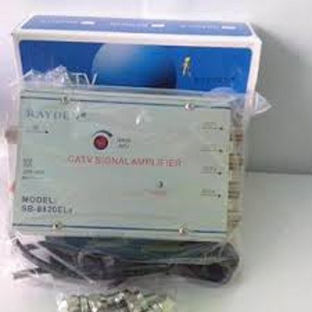 Penjernih & Penguat Sinyal TV (TV Signal Booster) + 4 Splitter