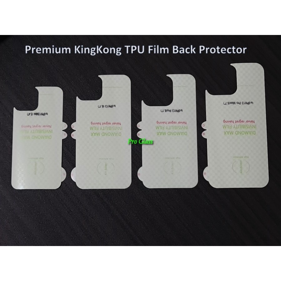 Iphone 13 / 13 PRO / 13 PRO MAX / 13 MINI BACK Hydrogel Cover CLEAR TPU Film Antigores