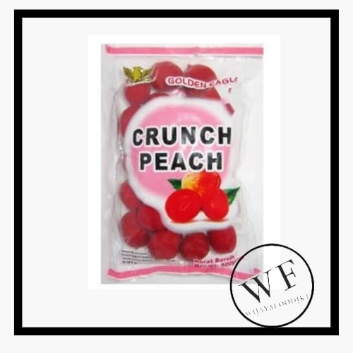 

Golden Eagle Crunch Peach / GE Manisan Buah Persik 500grm