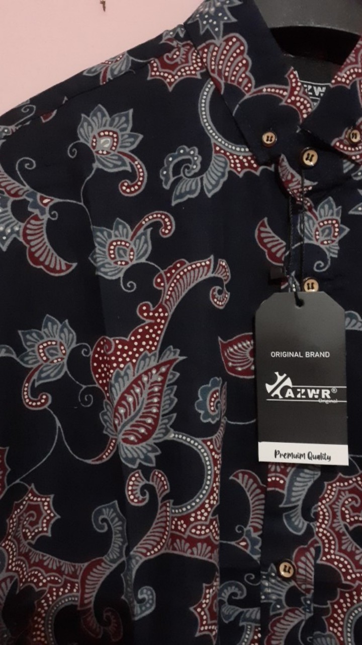 Baju Batik Lengan Panjang Kemeja Batik Premium