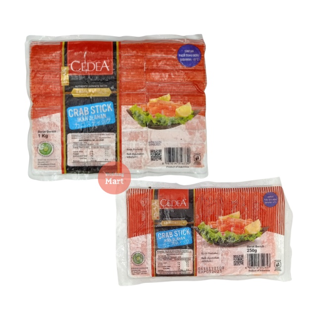 

Cedea Crab Stick 250gr / 1kg Stik Kepiting