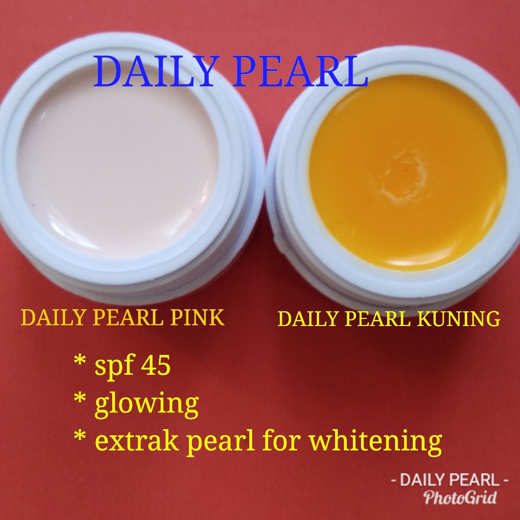 DAILY PEARL/ CREAM PAGI GLOWING WHITE